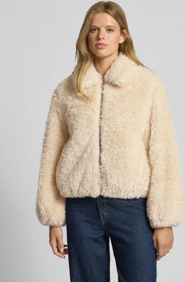 Levi's Webpelzen jack met ritssluiting model 'ELLE'