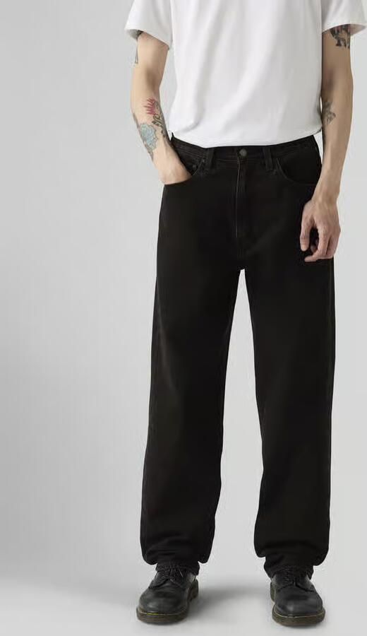 Levi's Wide & loose fit jeans van puur katoen model '568™' - Foto 5
