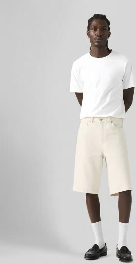 Levi's wide fit bermuda van denim model '469™' - Foto 4