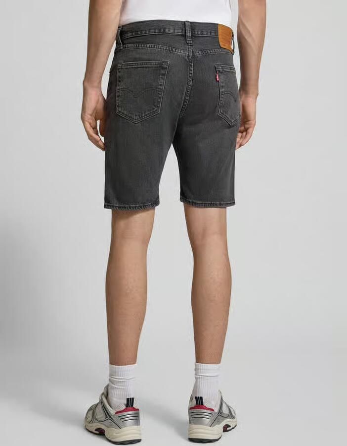 Levi's wide fit korte jeans van katoenmix model '501 Original' - Foto 2