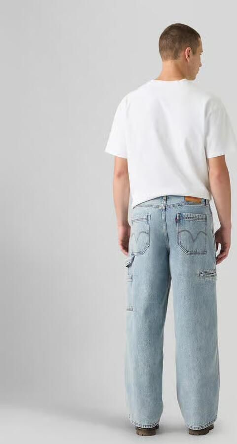 Levi's wide leg baggy jeans van puur katoen model 'UTILITY' - Foto 3