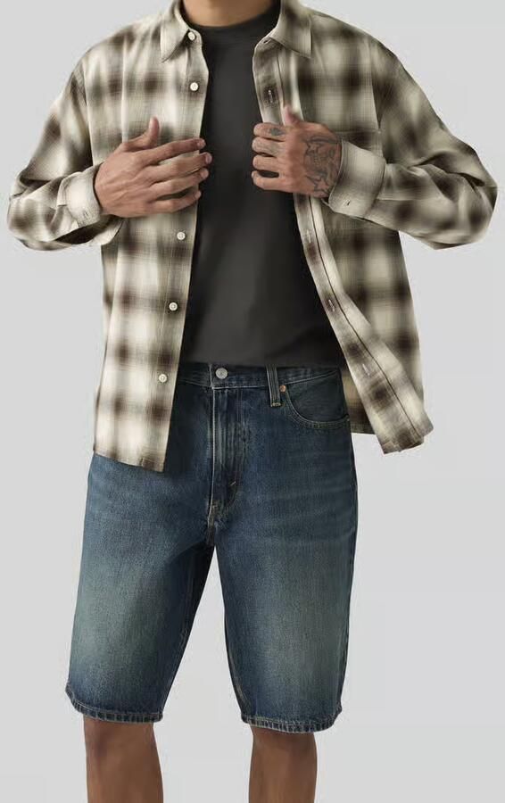 Levi's Wide leg bermuda met 5-pocketmodel