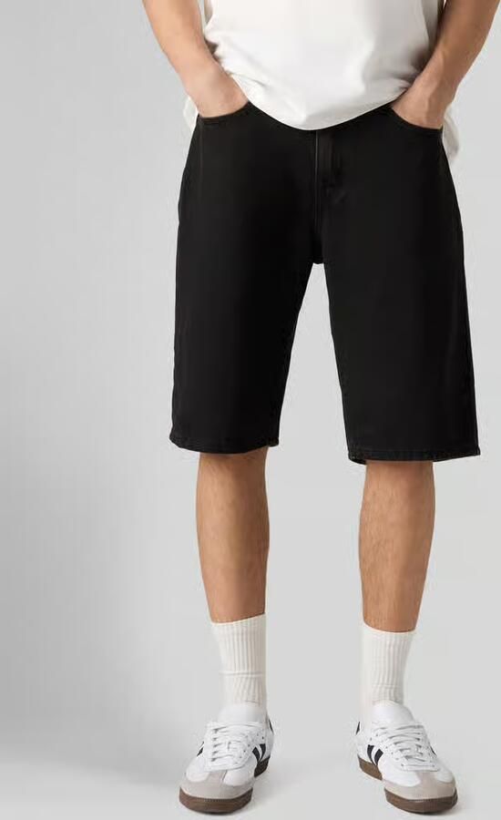 Levis LEVI'S 469 Relaxed Shorts Black- Heren Black
