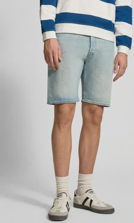 Levi's wide leg fit bermuda in 5-pocketmodel model '501 ' - Foto 8