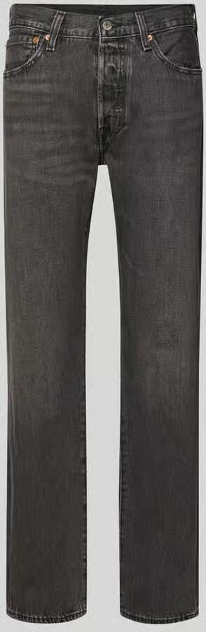 Levi's Wide leg fit Jeans met steekzakken Model '501 ' - Foto 6