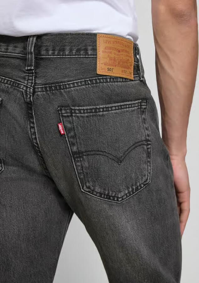 Levi's Wide leg fit Jeans met steekzakken Model '501 ' - Foto 5