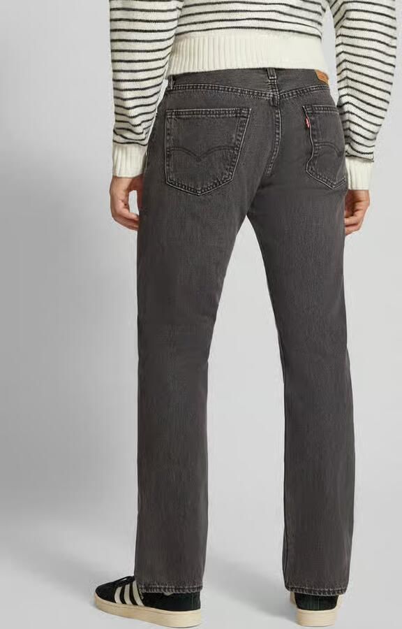 Levi's Wide leg fit Jeans met steekzakken Model '501 ' - Foto 4
