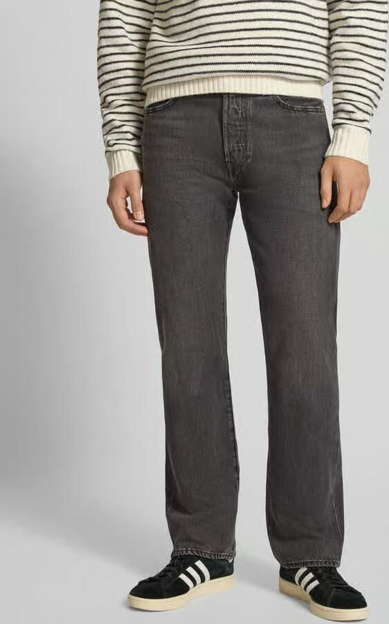 Levi's Wide leg fit Jeans met steekzakken Model '501 ' - Foto 8
