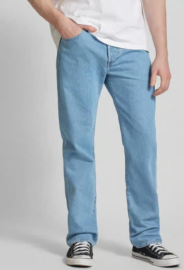 Levi's 501 straight leg jeans ferry building blue - Foto 8