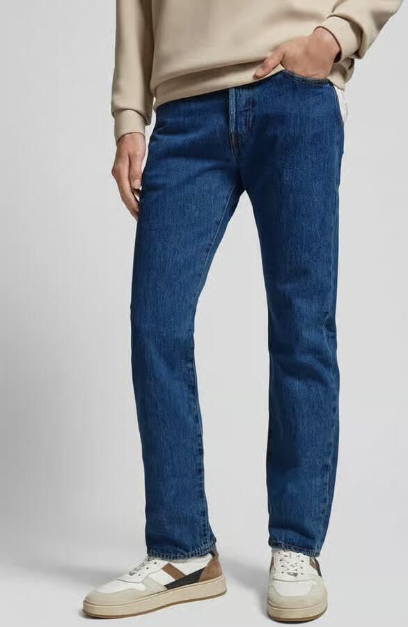 Levi's Originele 501 Heren Jeans Lente Zomer Collectie Blue Heren - Foto 16
