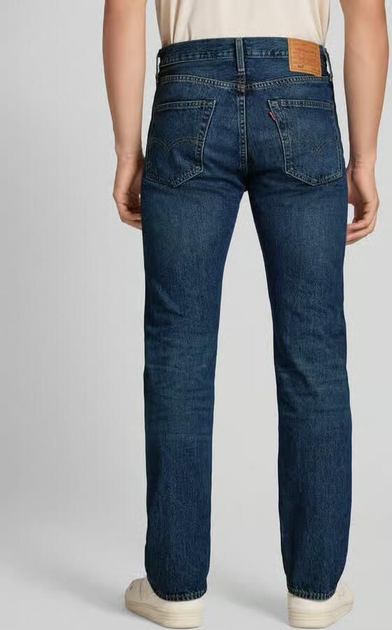 Levi's Big and Tall 501 straight leg jeans change your mind - Foto 16