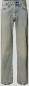 Levi's Wide leg fit jeans van katoenmix model '501 Original' - Foto 5