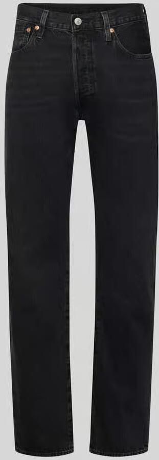 Levi's Wide leg fit jeans van zuiver katoen model '501 Original' - Foto 2