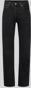 Levi's Wide leg fit jeans van zuiver katoen model '501 Original'
