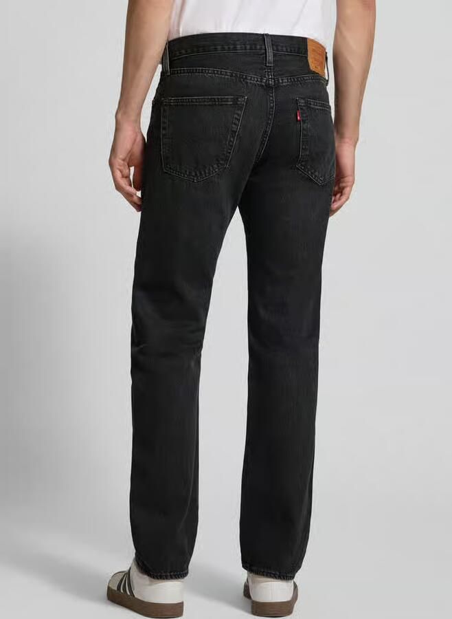 Levi's Wide leg fit jeans van zuiver katoen model '501 Original' - Foto 3