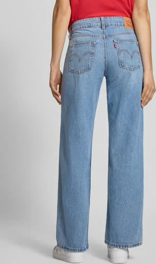 Levis LEVI'S Superlow Loose Jeans Blauw- Dames Blauw - Foto 2