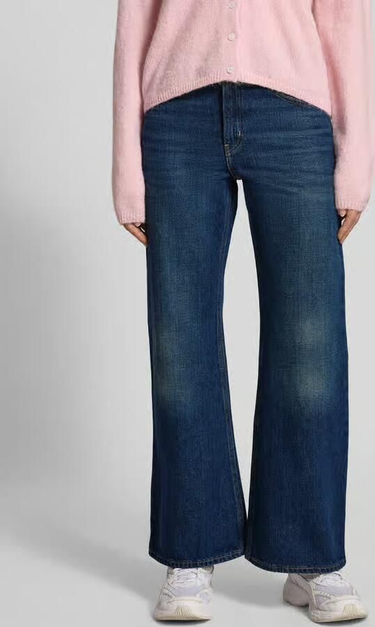 Levi's Wide leg jeans met 5-pocketmodel model 'MIDDY' - Foto 2