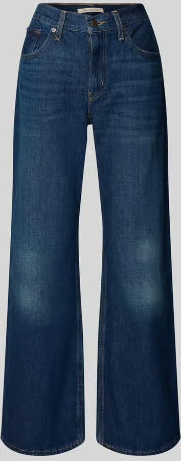 Levi's Wide leg jeans met 5-pocketmodel model 'MIDDY' - Foto 3