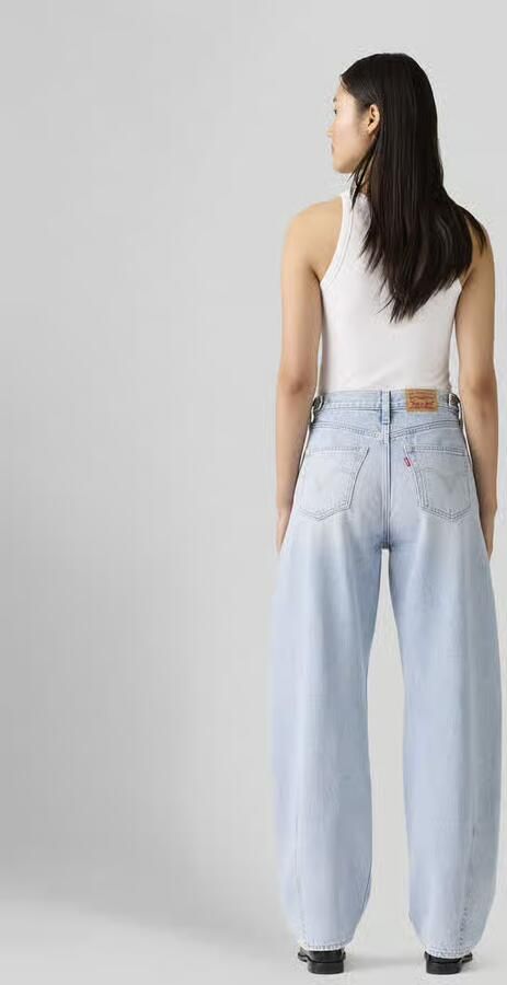 Levi's Wide leg jeans van puur katoen in 5-pocketmodel - Foto 5