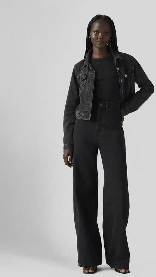 Levi's Wide leg jeans van puur katoen in 5-pocketmodel - Foto 3