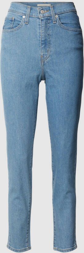 Levi's Tapered fit high waist jeans met stretch model '624'
