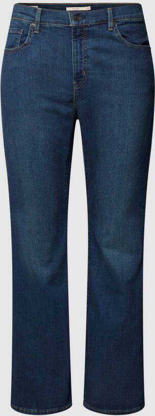 Levi s Plus SIZE flared cut jeans met labelpatch model '726'