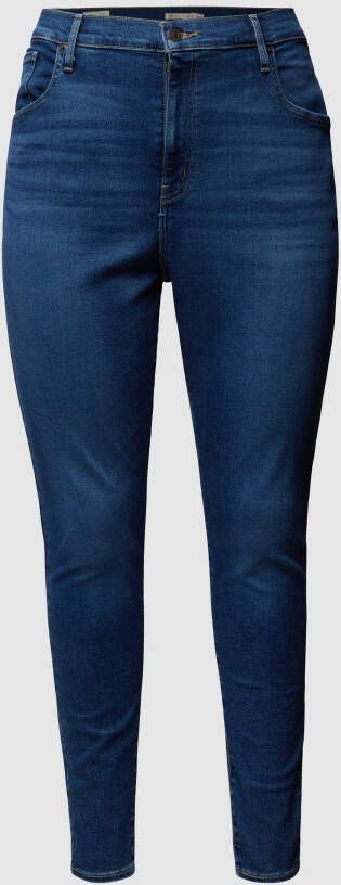 Levi s Plus SIZE super skinny fit jeans met stretch model 'Mile High'