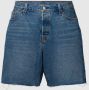 Levi's 90s 501 Shorts (Plus) high waist straight fit jeans short blauw - Thumbnail 3