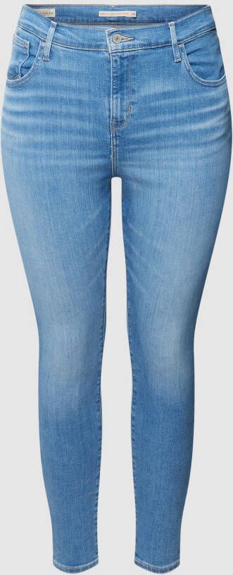 Levi s Plus SIZE skinny fit jeans met labelpatch
