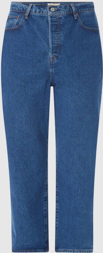 Levi s Plus SIZE straight fit high rise jeans met stretch