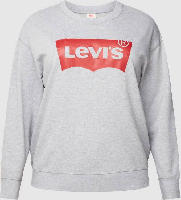 Levi s Plus SIZE sweatshirt met labelprint