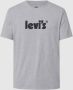 Levi's Heren T-shirt met korte mouwen en ronde hals Gray Heren - Thumbnail 1