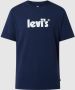 Levi's Heren T-shirt met korte mouwen en ronde hals Blue Heren - Thumbnail 2