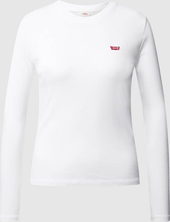Levi's Shirt met lange mouwen met logo-applicatie