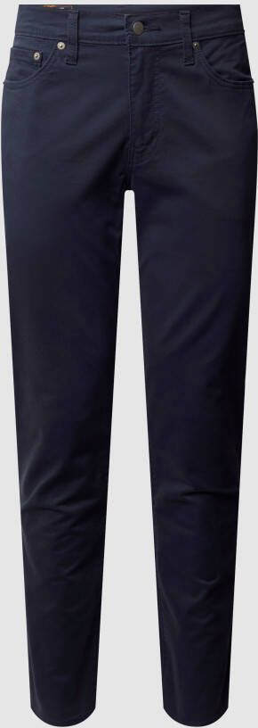 Levi's Slim fit broek met stretch model '511 BALTIC NAVY'