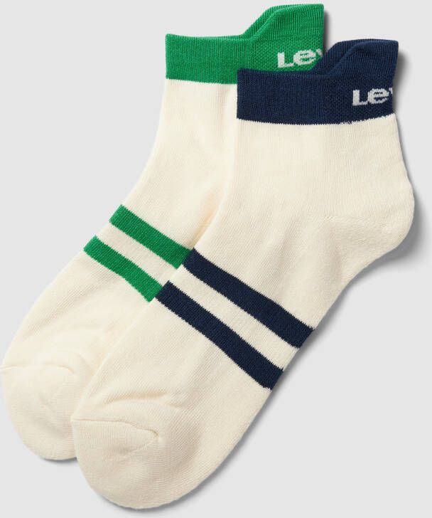 Levi's Sokken met labelprint in een set van 2 paar