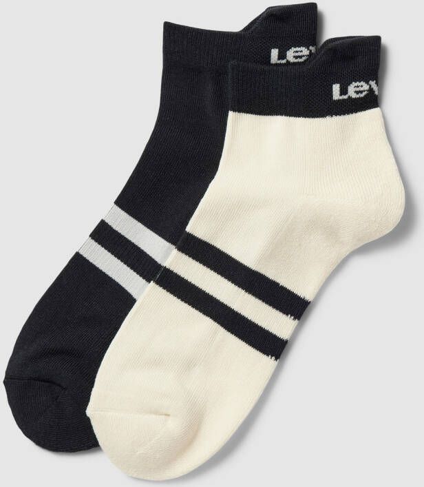 Levi's Sokken met labelprint in een set van 2 paar