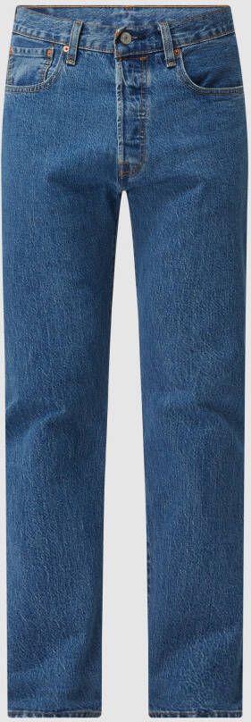 Levi's Straight fit jeans met labeldetail model '501'