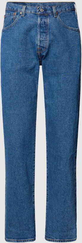 Levi's Straight fit jeans met labeldetail model '501'