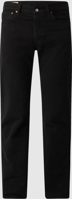 Levi's Straight fit jeans van katoen model '501'