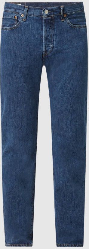 Levi's Straight fit jeans van katoen model '501' 'Water