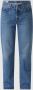 Levi's Straight fit mid rise jeans van katoen model '501' 'Water - Thumbnail 4