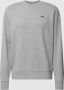 Levi's Grijze Katoenen Trui Lange Mouwen Ronde Hals Logo Gray Heren - Thumbnail 3