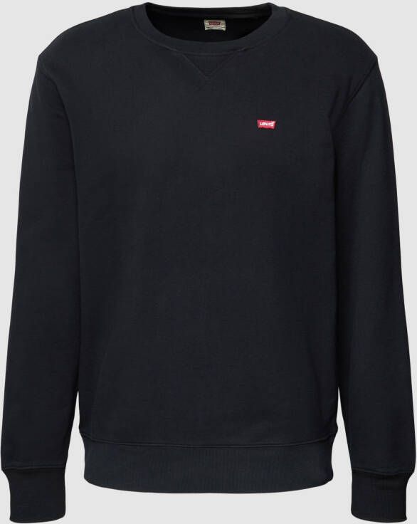 Levi's Sweatshirt met labelpatch model 'NEW ORIGINAL'