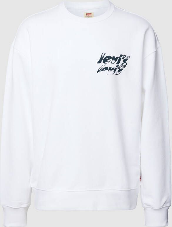 Levi's Sweatshirt met labelprint