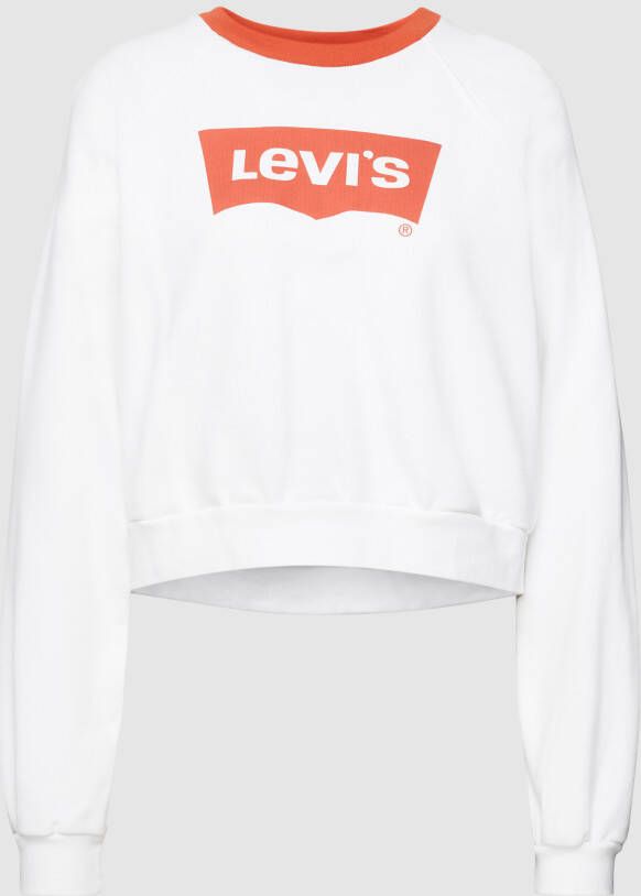 Levi's Sweatshirt met labelprint model 'VINTAGE'