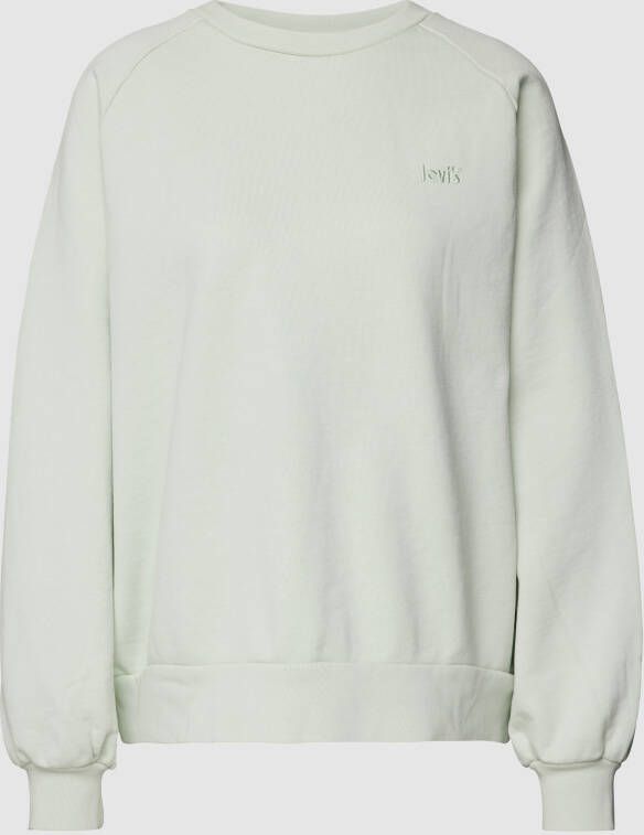 Levi's Sweatshirt met labelstitching