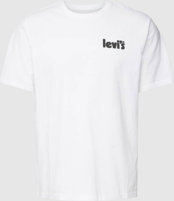 Levi's T-shirt met labeldetail