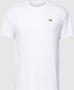 Levi's Zacht Jersey Shirt met Geborduurd Logo White Heren - Thumbnail 4