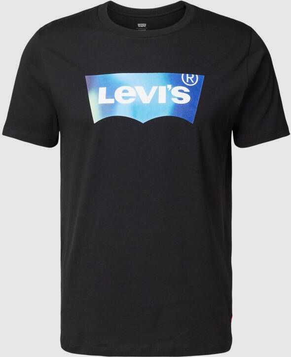 Levi's T-shirt CREWNECK TEE met logo-frontprint